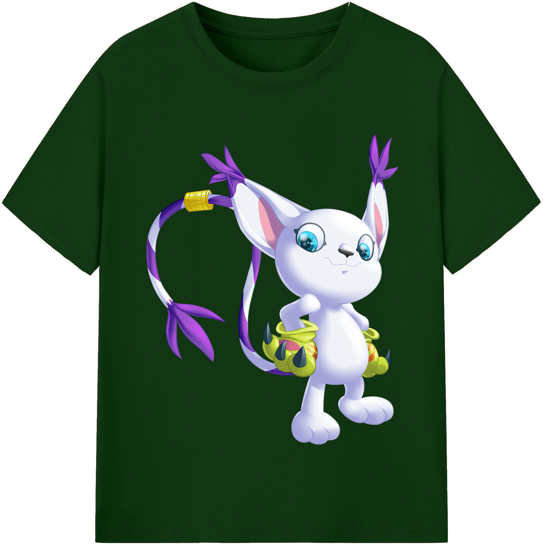 （画像用） Digimon デジタルモンスター/デジモン 綿100％半袖Tシャツ（フロントプリント）